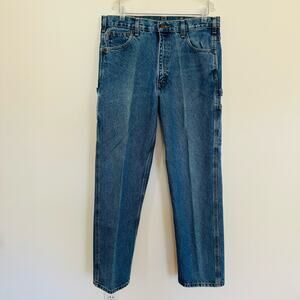 Vintage Carhartt Relaxed Fit Mens Cotton Medium Wash Denim Jeans  36x32 RN#14806